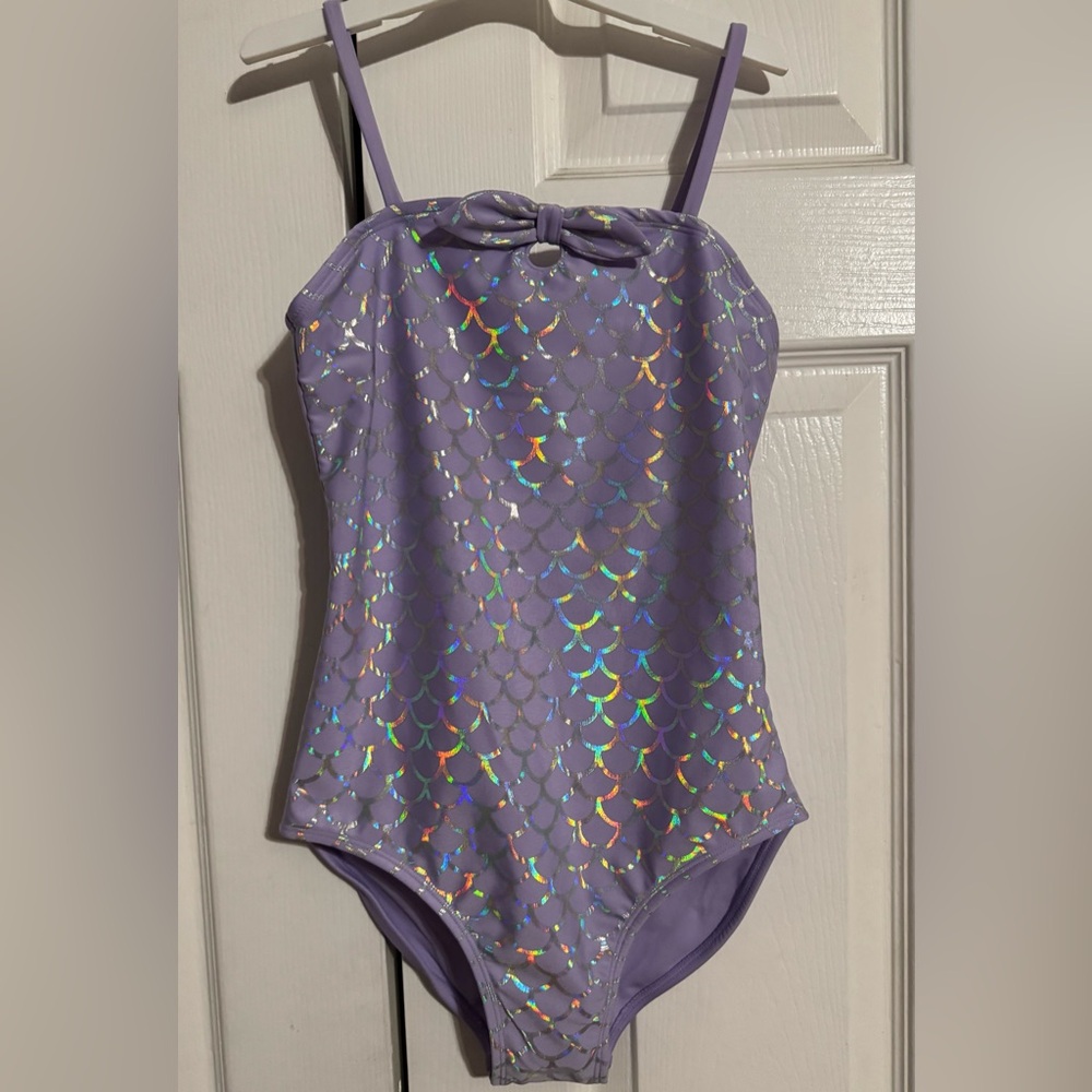 Purple Iridescent Mermaid Swimsuit